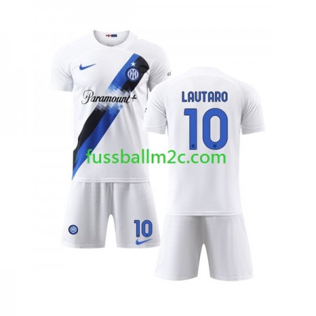 Fußballtrikots Inter Mailand Lautaro Martinez 10 Kinder Auswärts Trikotsatz 2023-2024 Fußballtrikots Inter Mailand Lautaro Martinez 10 Kinder Auswärts Trikotsatz 2023-2024